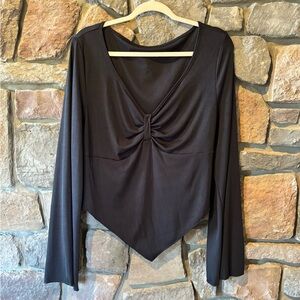Elegant Black Women's Top